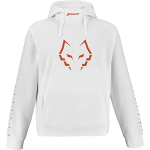Sudadera Babolat Hood Sweat J. Lebron Blanco
