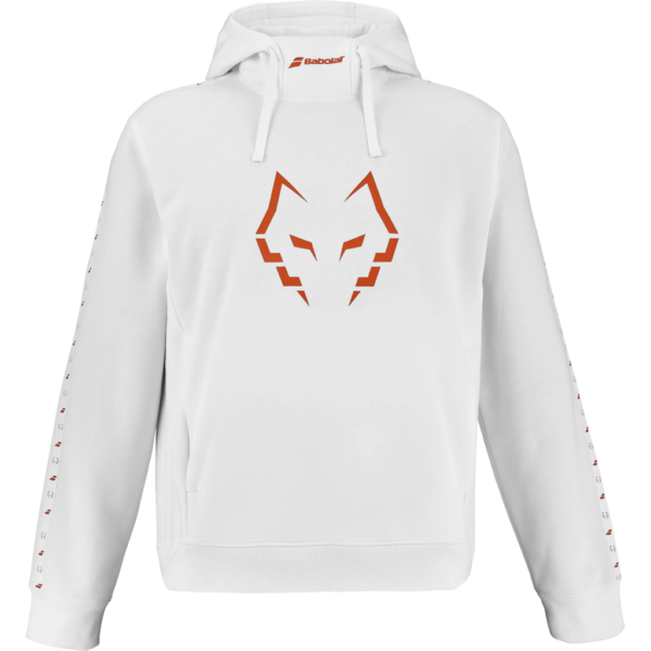 Sudadera Babolat Hood Sweat J. Lebron Blanco