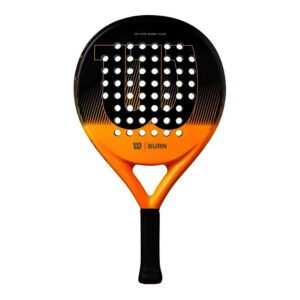 Pala de Padel Burn Team Wilson Color Naranja/negro