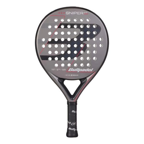 Pala de Padel Bullpadel Sniper 2.0 Control Gris Oscuro 2026 Gris Oscuro