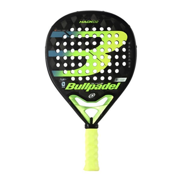 Pala de PadelBullpadel Hack 02 2020 Color Negro/verde/azul