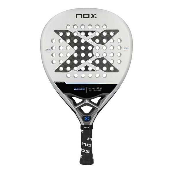 Pala de Padel Nox Ml10 Shotgun Luxury 12k Series Ex Gris