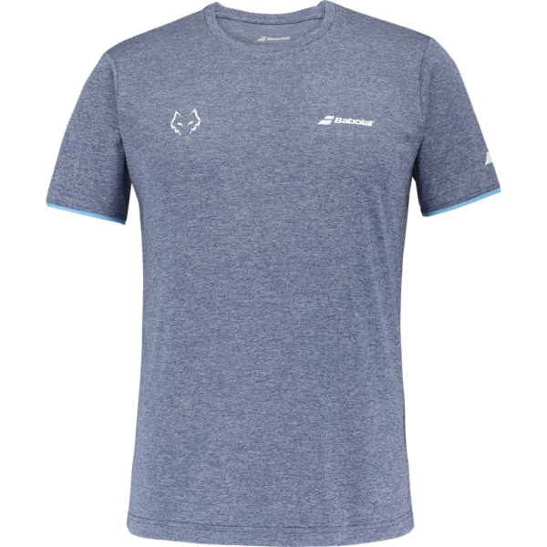 Camiseta Babolat Crew Neck Tee Lebron Azul