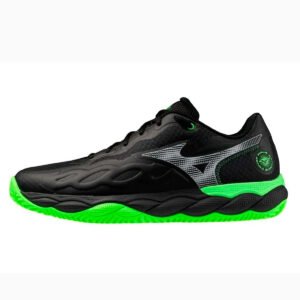 Tenis Mizuno Wave Enforce Court Padel Negro Verde