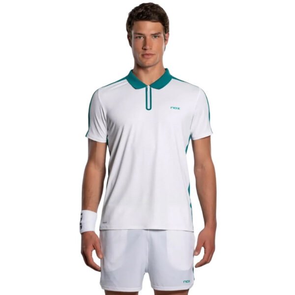 Nox POLO HOMBRE PRO WHITE/IVY GREEN 26