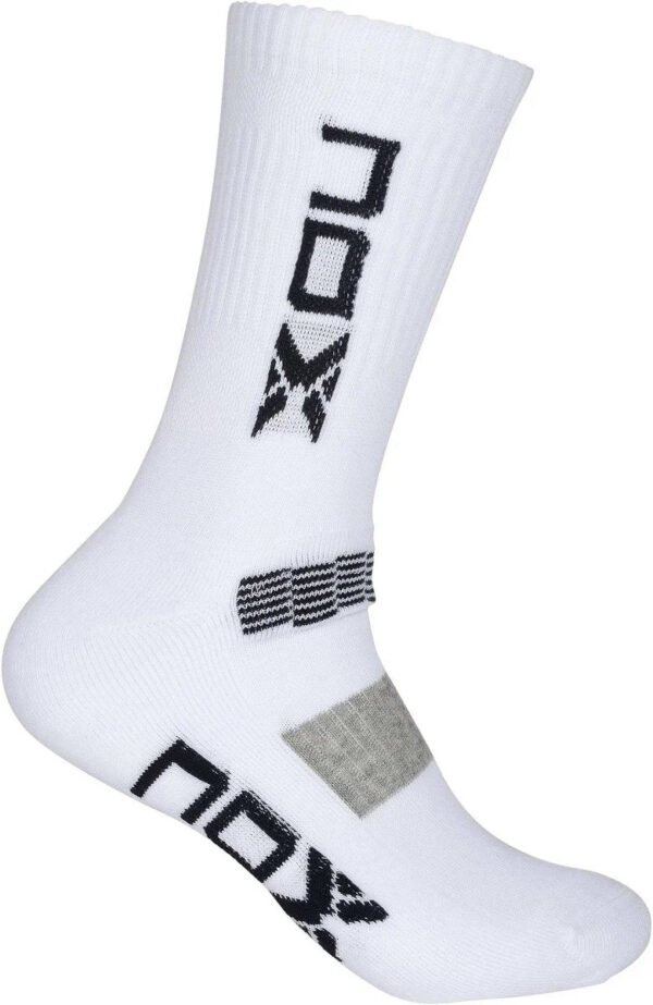 CALCETINES HOMBRE MC BLANCOS CON LOGO AZUL