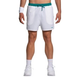 NOX SHORT HOMBRE PRO WHITE/IVY GREEN 26