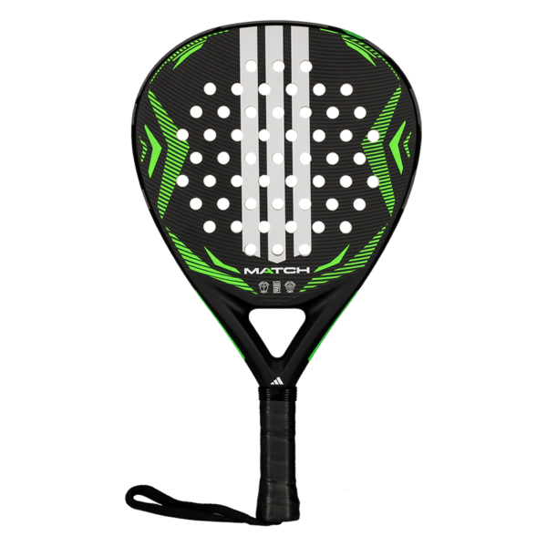 Pala de Padel Adidas Match Black Lime 2026
